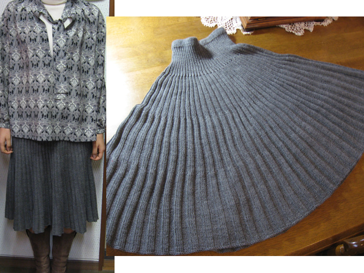 ブルガリアの手編みスカート トランテアンだより